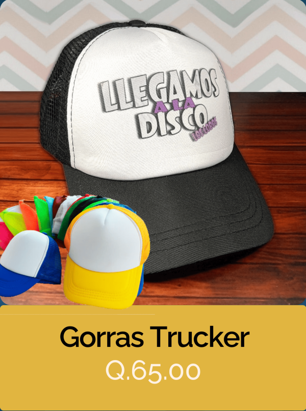 Gorras sublimadas